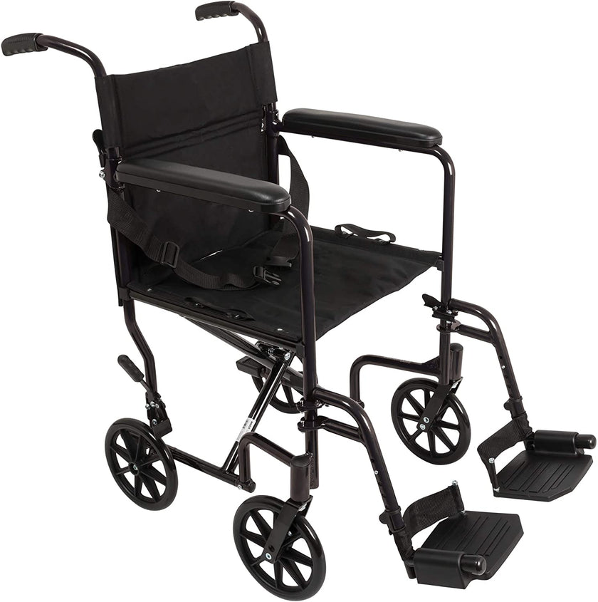 ProBasics TCA1916BK Aluminum Transport Wheelchair | 19 in Seat Canada