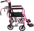 ProBasics TCA1916BK Aluminum Transport Wheelchair | 19 in Seat Canada