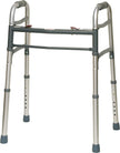 ProBasics WKAAW2B Two-Button Folding Walker with Wheels | 300 lb Canada