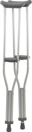 ProBasics Aluminum Underarm Crutches - Lightweight, Adjustable Mobility Aids for Canadians