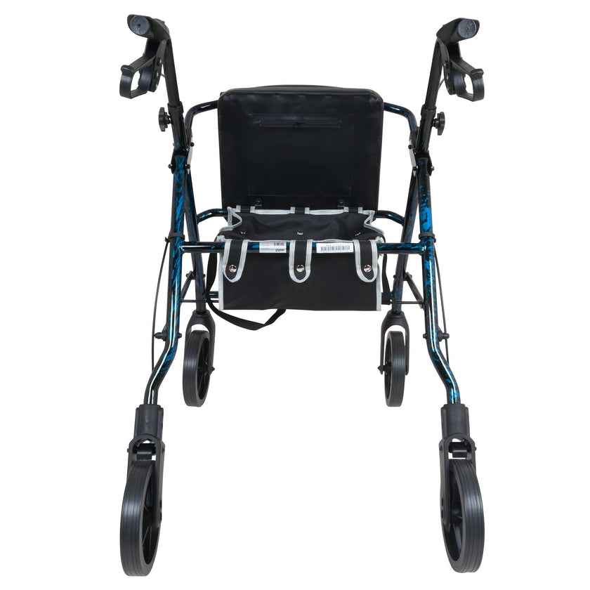 ProBasics Deluxe Aluminum Rollator with 8-inch Wheels