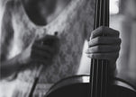 Wall art break for the cello