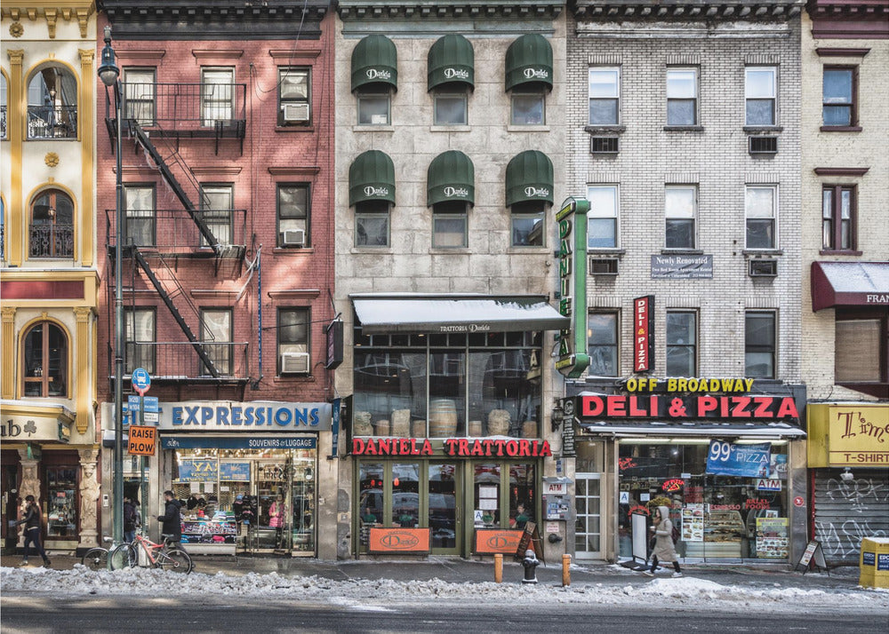 Art mural : Une froide journée à New York
