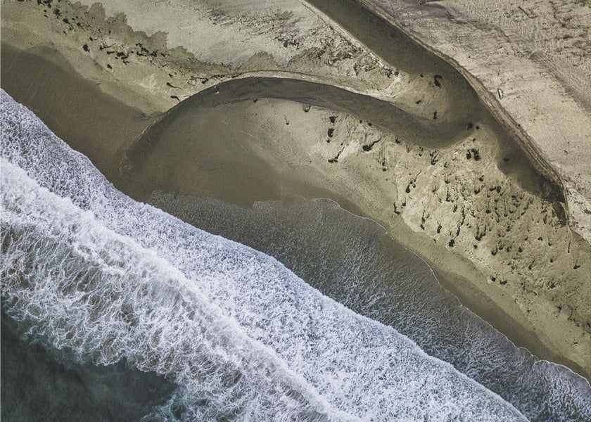 Wall art Big Sur Aerial