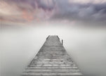 Quay Pier in Fog