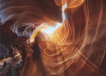 Wall art Antelope Hole.