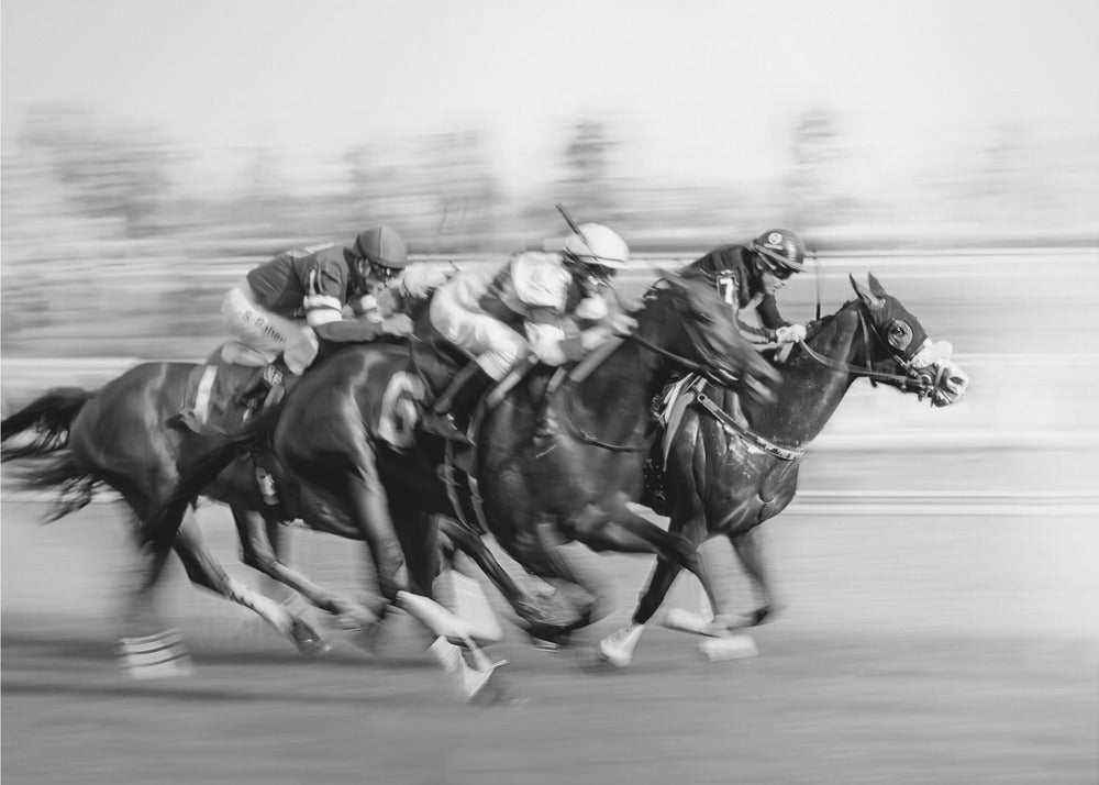Peinture murale Course de chevaux @ Queen's Plate