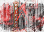 Wall art Chicago | Mix géométrique n° 4