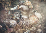 Illustration murale, art animal, art vintage, illustration murale 06.