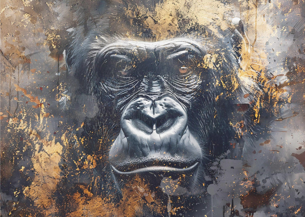 Illustration murale vintage d'animaux - Wallart 03