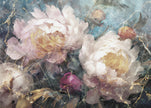 Illustration murale Fleur Art floral Illustration murale 015