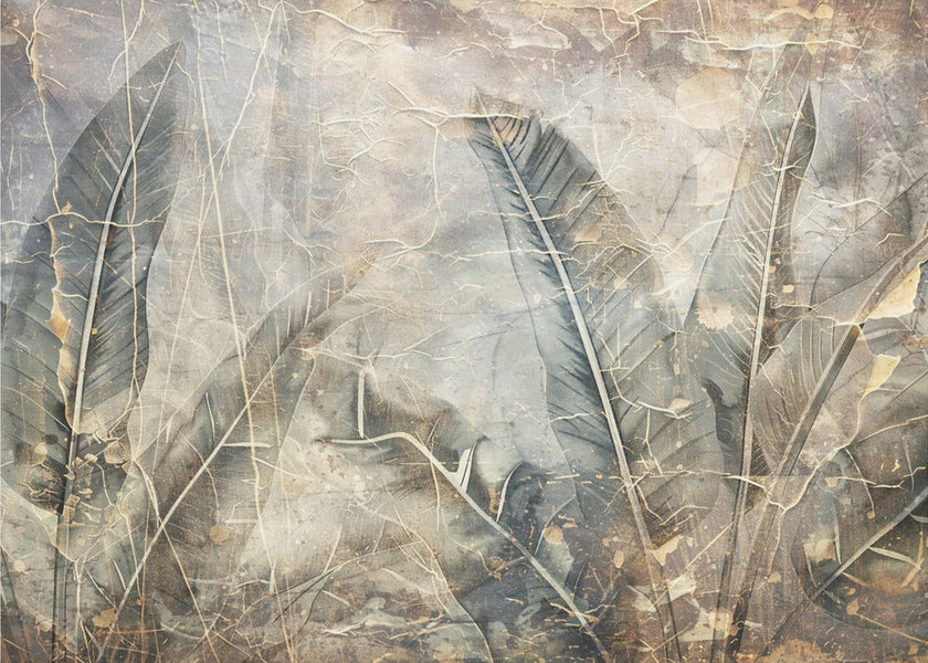 Wall art Jungle Leaves Art Illustration Wallart 09