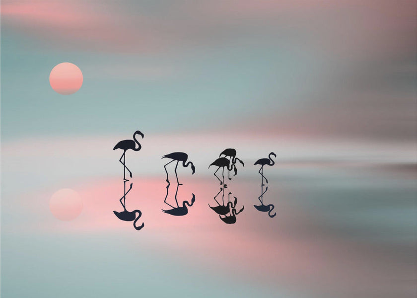 Flamants roses de Wal Art Family.