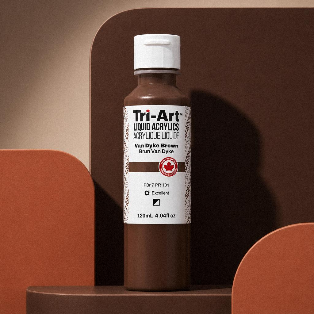 Tri-Art Liquids - Van Dyke Brown