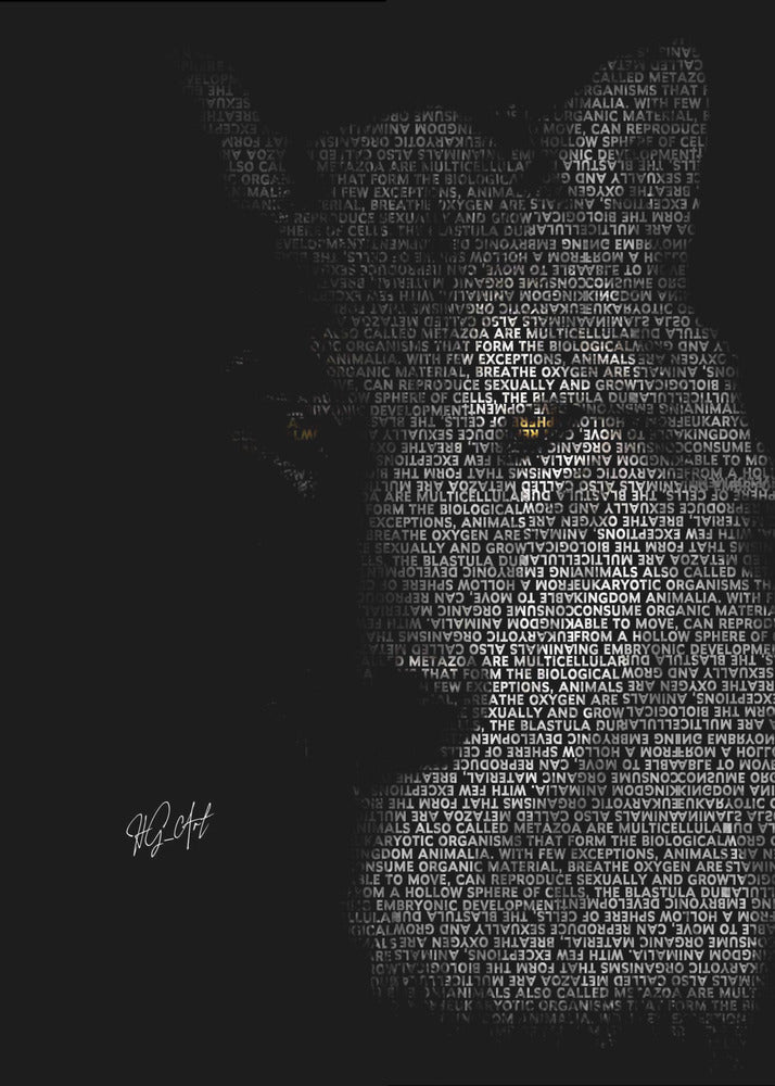 Wall art Wolf