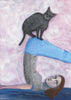 Yoga with my Cat