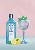 Wall Art Gin Cocktail