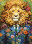 Art mural Lion art animal #lion