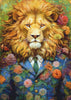 Art mural Lion art animal #lion