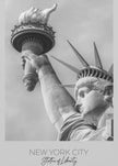En gros plan : STATUE DE LA LIBERTÉ À NEW YORK, détails