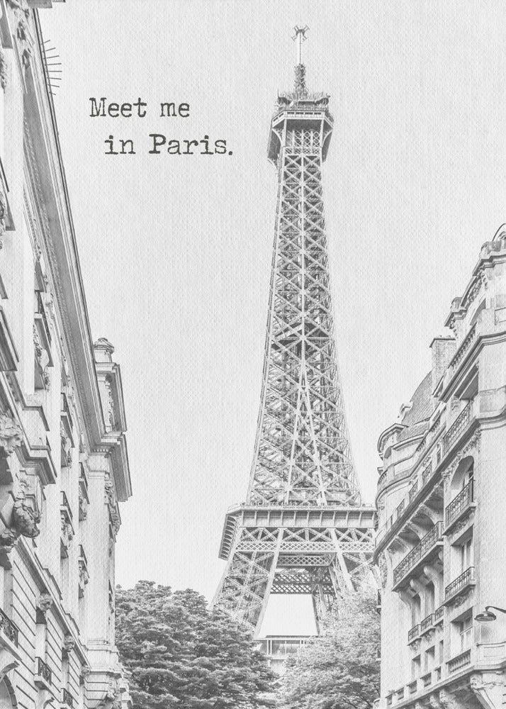 Wall art : Rendez-vous à Paris