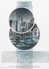 Wall art Poster Art BOSTON Waterfront | turquoise marble