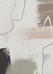 Wall art Earthly shapes