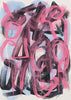 Wall art Dry brush abstract