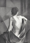 Wall art Study After Eugène Durieu &  #039;s Seated Female Nude - 20-08-21