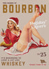 Décoration murale Babes of Bourbon Vol 25 Holiday Cheer Christmas Pinup