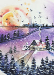 Wall art Winter 2 Canvas Print