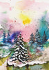 Wall art Winter 9 Canvas Print