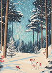 16″X20″ Canvas Custom Christmas Canvas Print