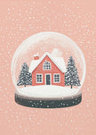 Wall art Christmas Ornament Glass Illustration Canvas Print