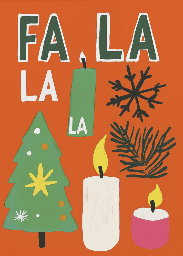 Toile décorative Fa la la