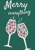 Impression sur toile Wall art Merry Everything