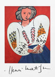 Wall art d'Henri Matisse, La Camicetta Romena, 1940