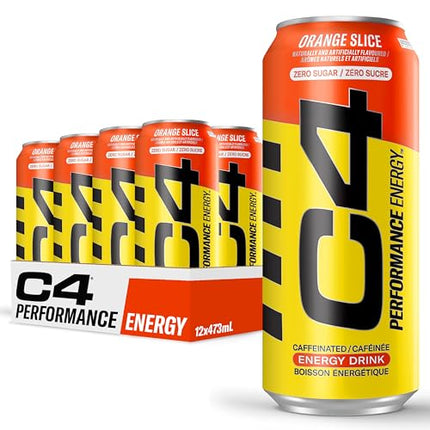 C4 - Performance Energy Orange Slice - 12 x 473ml