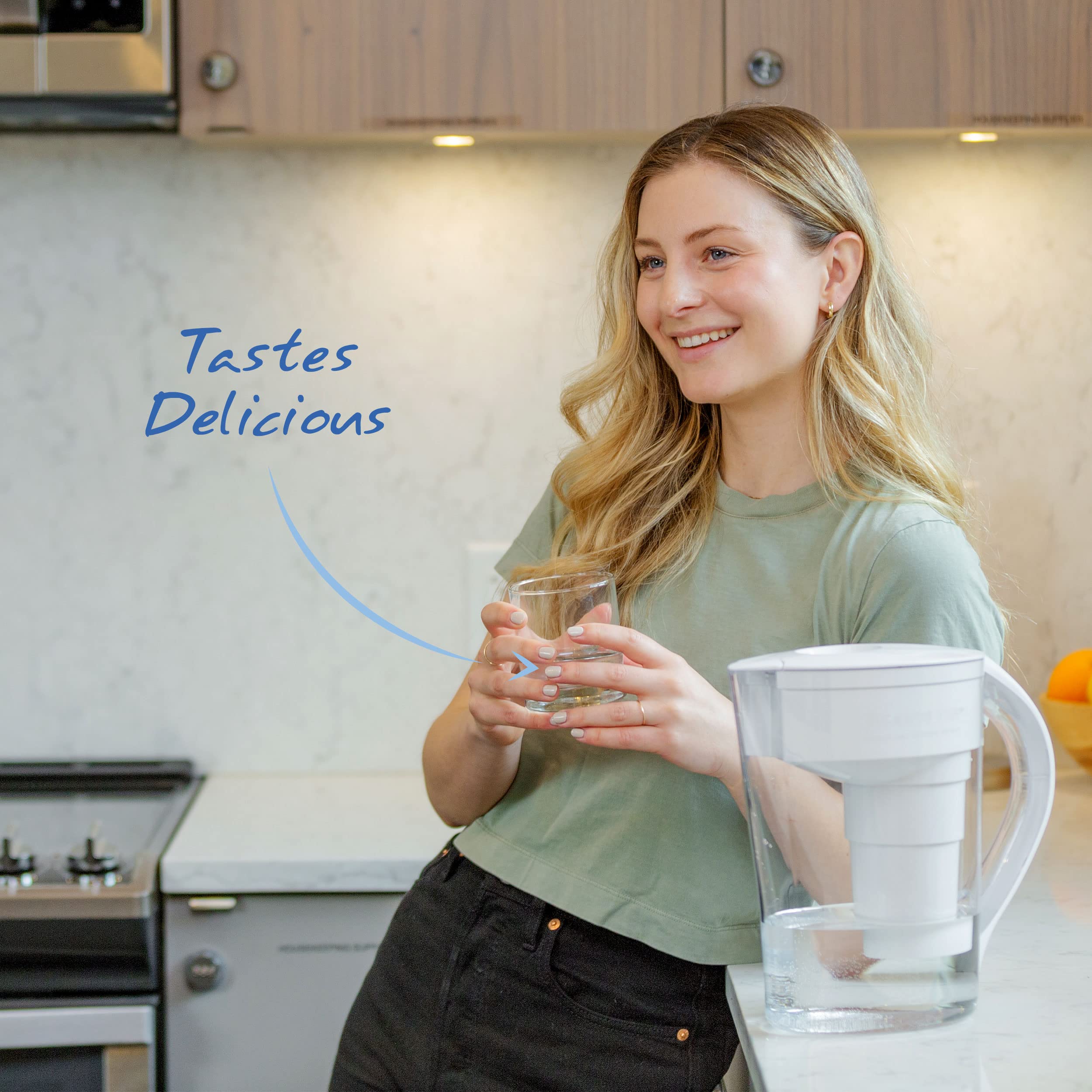 Santevia Systems - MINA Pitcher White