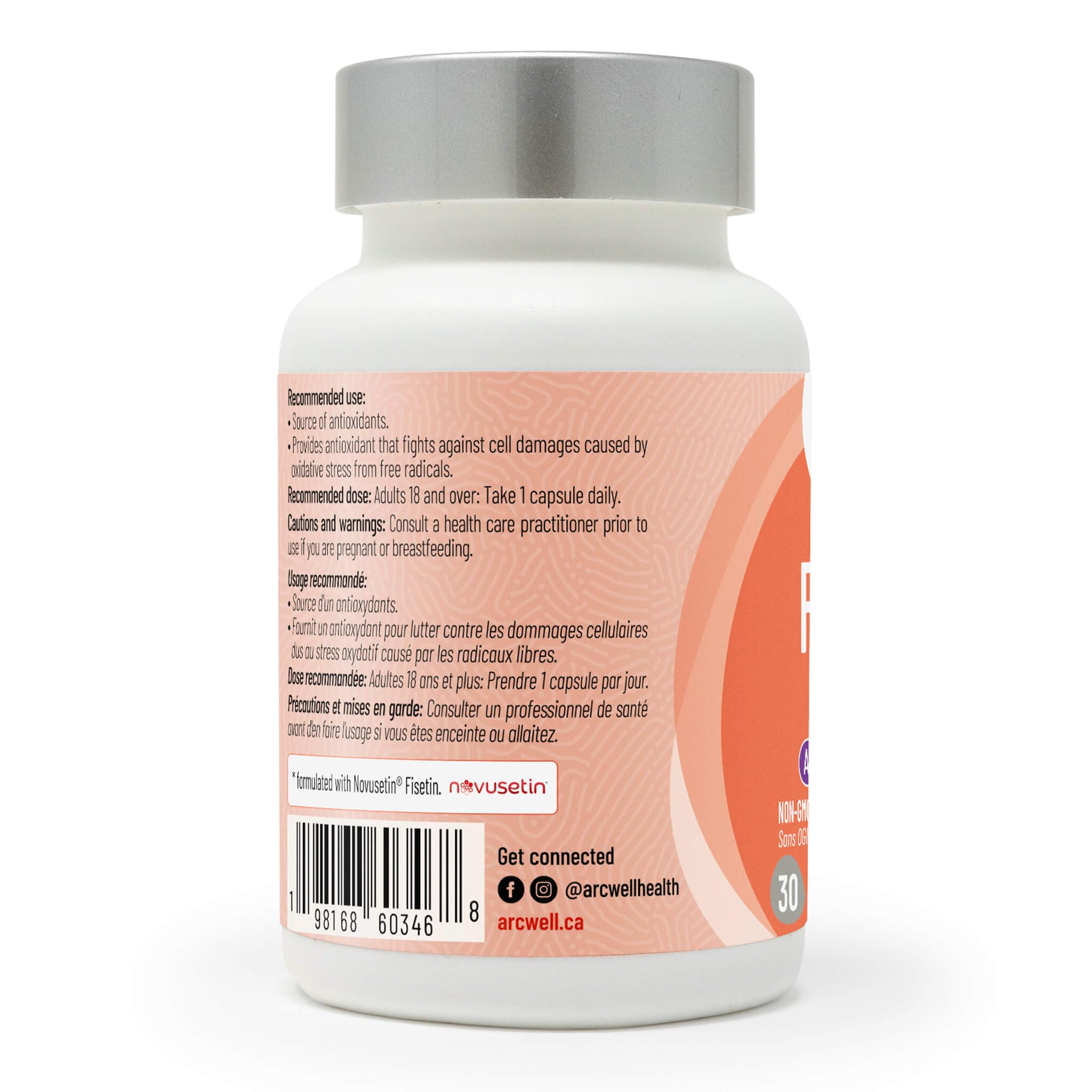 Arcwell - Fisetin, 100mg/30caps
