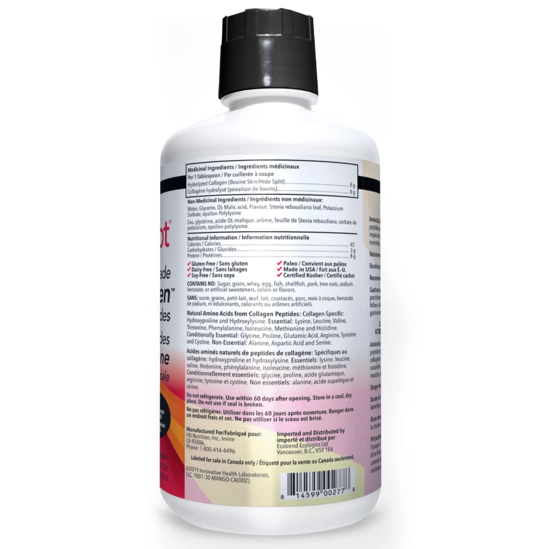 Health Direct Collagen - Aminosculpt Mango, 887ml