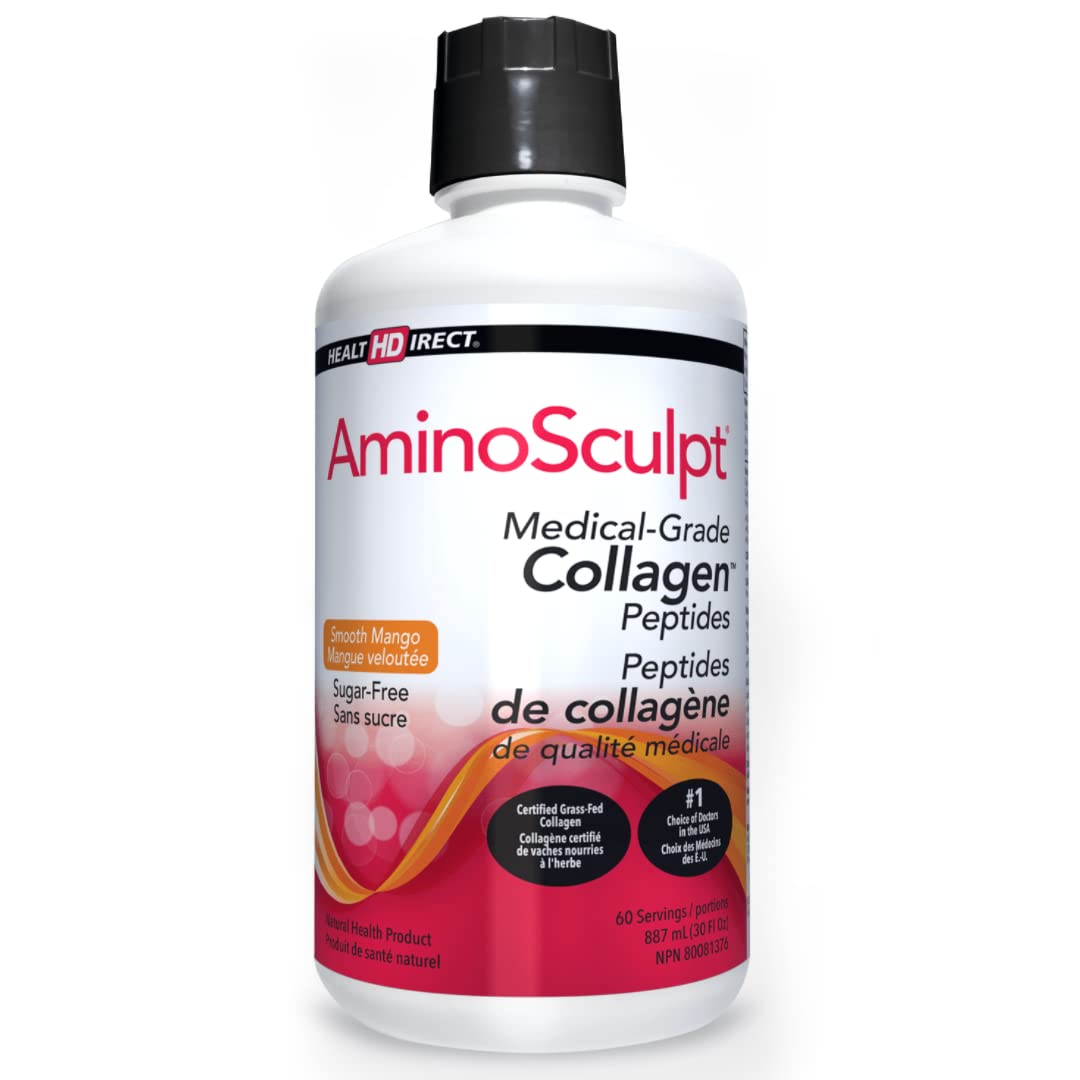 Health Direct Collagen - Aminosculpt Mango, 887ml