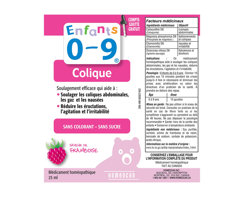 Homeocan - Kids 0-9 Colic Solution, 25 Ml