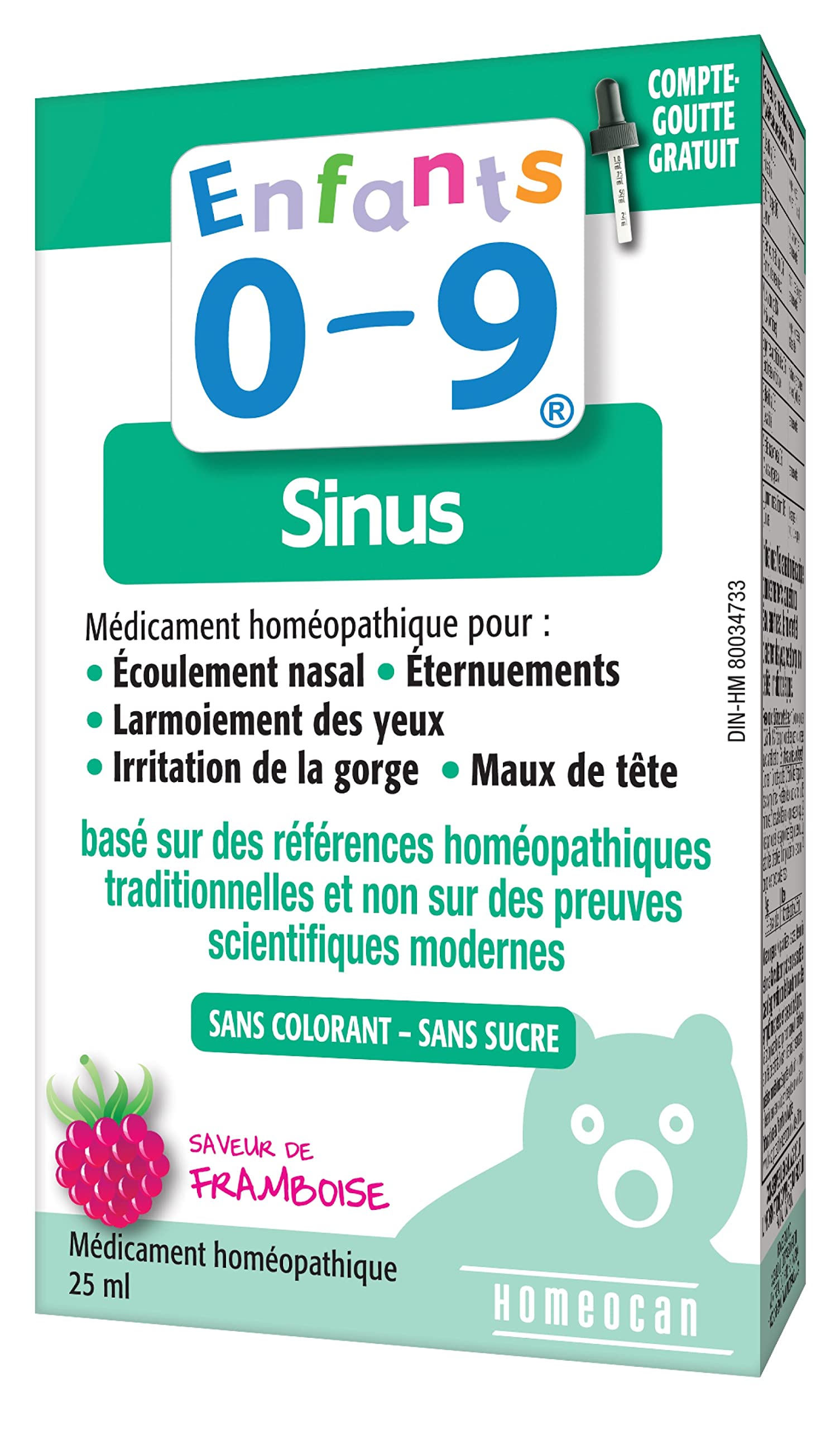 Homeocan - Kids 0-9 Sinus-All-In-One 25ml