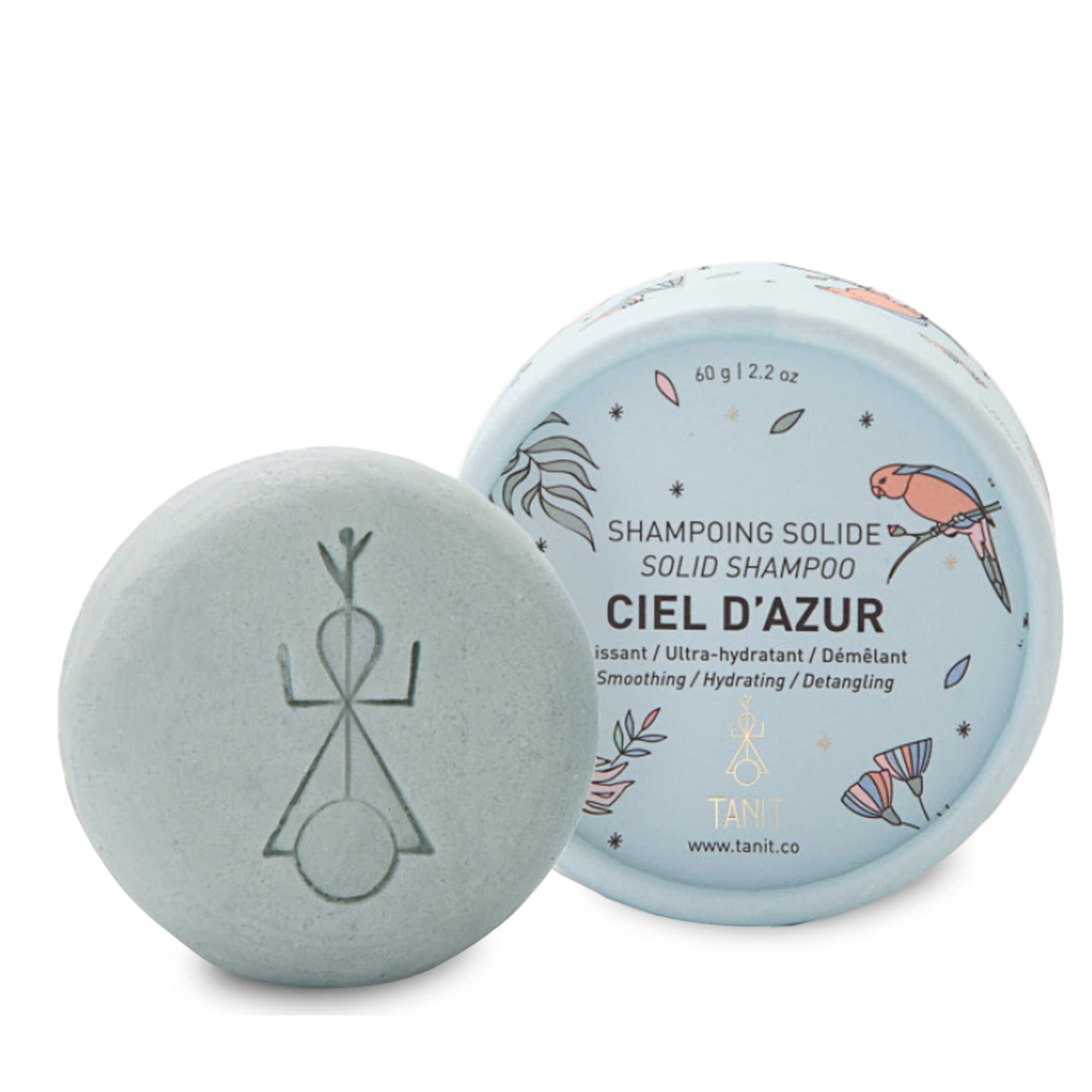 Tanit - Ciel D'azur Shampoo Bar (60g)