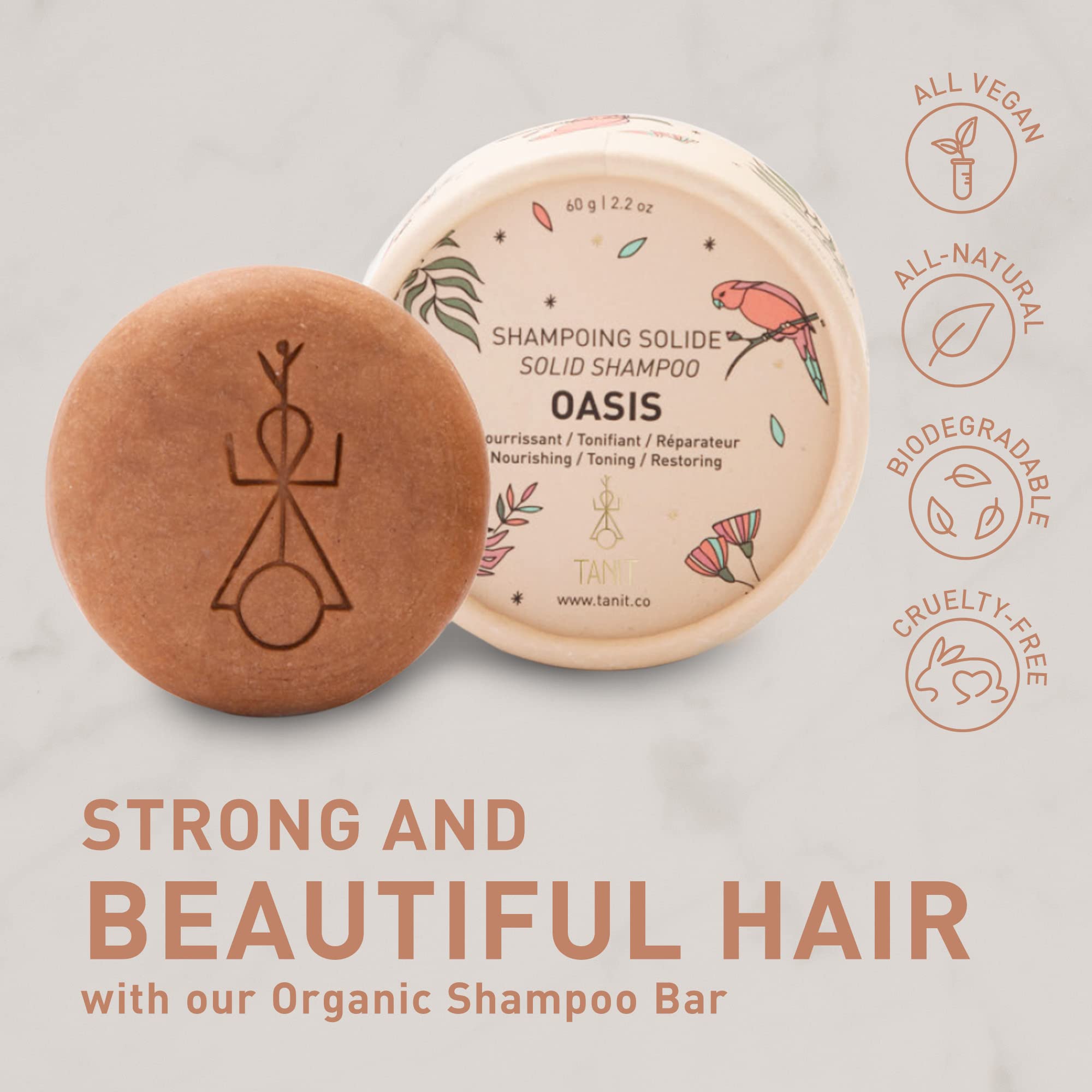 Tanit - Oasis Shampoo Bar (60g)