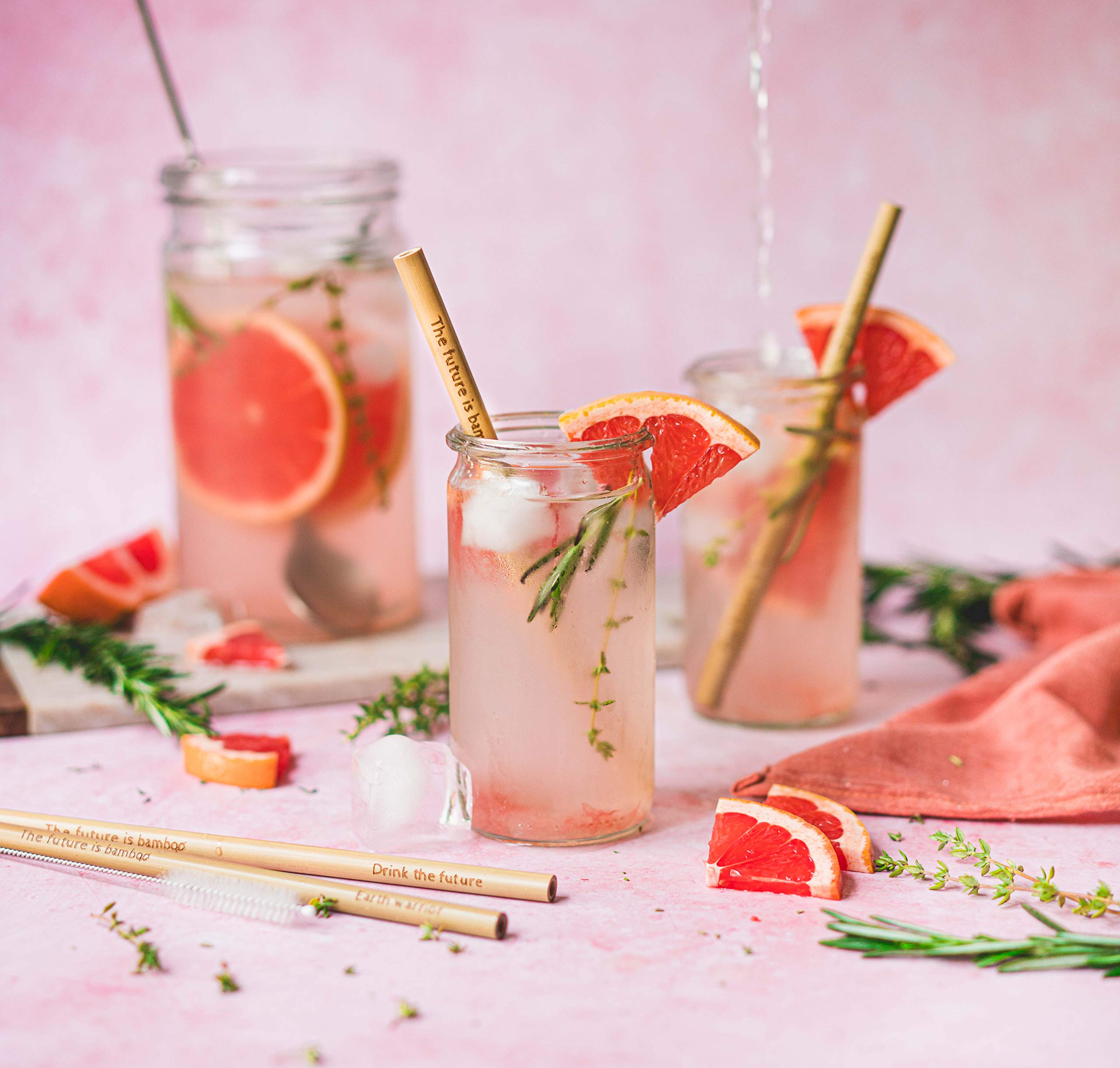 The Future Is Bamboo - Bamboo Straws 6/Pk
