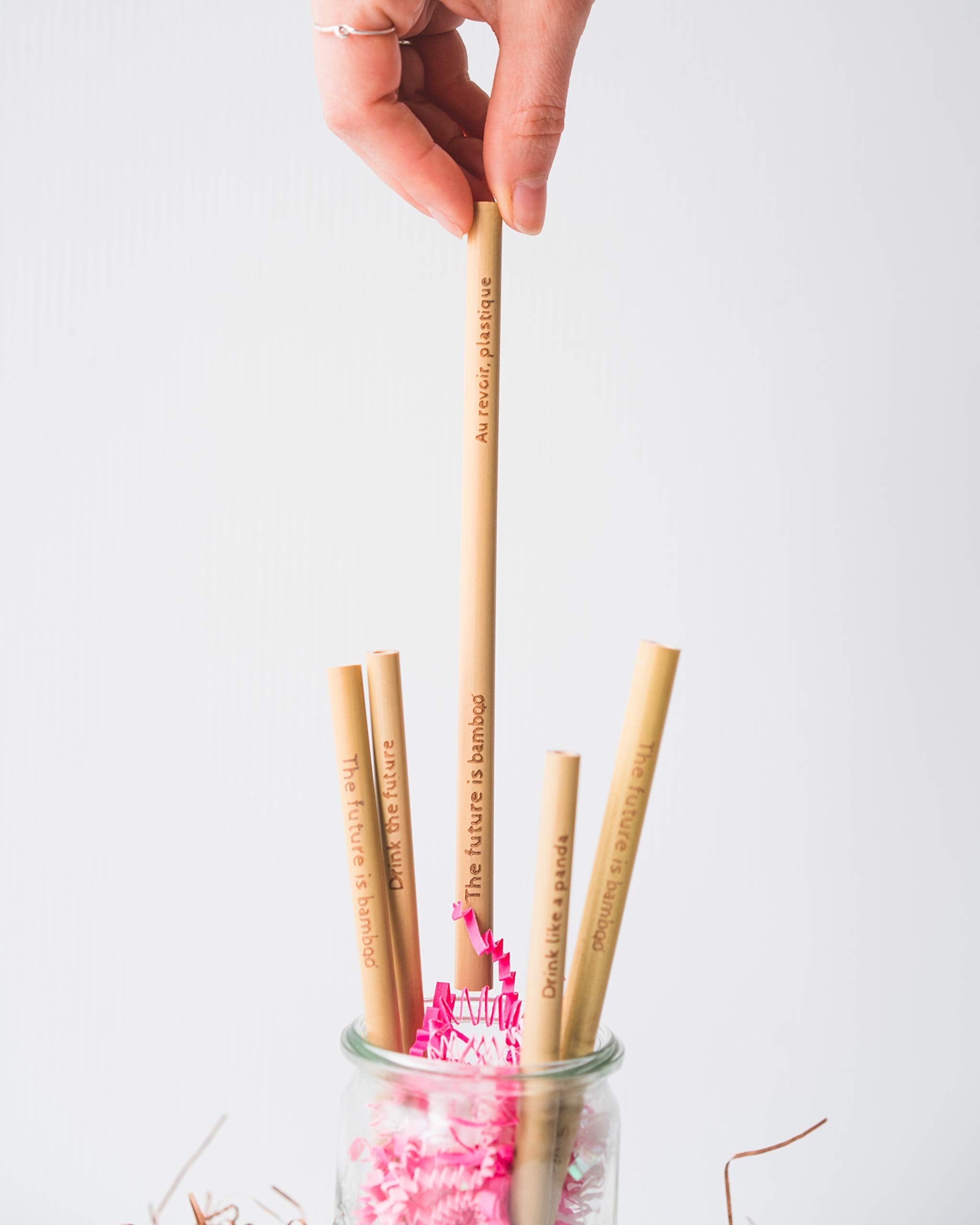 The Future Is Bamboo - Bamboo Straws 6/Pk
