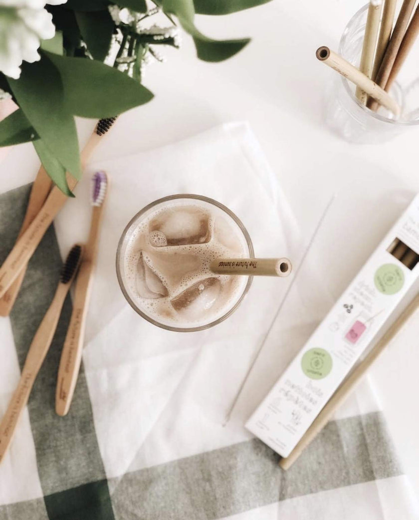 The Future Is Bamboo - Bamboo Straws 6/Pk