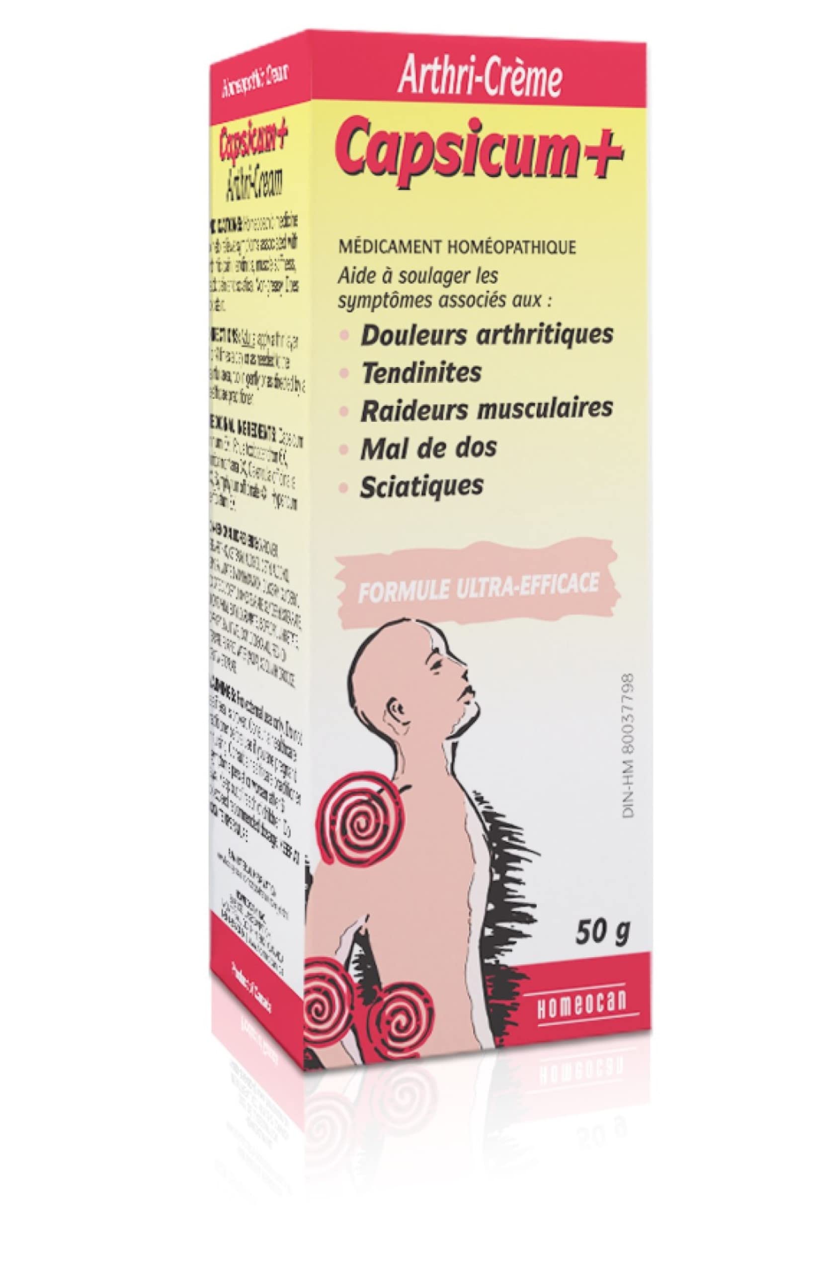 Homeocan - Capsicum+Arthri-Cream, 50g
